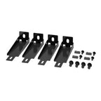 APC NetShelter Aisle Containment, Cabinet Install Bracket, Set of 4, Black