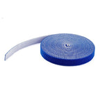 StarTech.com 25ft (7.6m) Hook and Loop Roll, Blue, Cut-to-Size Reusable Cable Ties, Bulk Industrial Wire Fastener Tape, Adjustable Fabric Wraps, Reusable Self Gripping Cable Management Straps