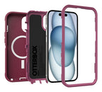 OtterBox Defender Series for MagSafe for Apple iPhone 16e/15/14/13, Foxberry