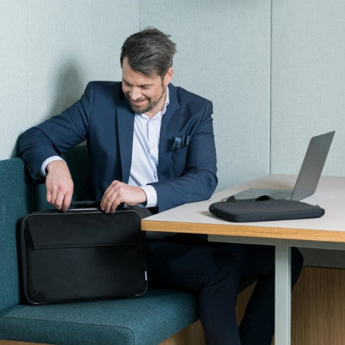 BASE XX D31794 laptop case 35.8 cm (14.1") Briefcase Black