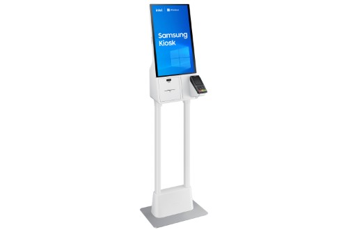 Samsung KM24C-3 Kiosk design 61 cm (24") LED 250 cd/m² Full HD White Touchscreen Built-in processor Windows 10 IoT Enterprise 16/7