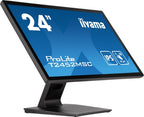 iiyama ProLite 23.8” PCAP 10pt touchscreen monitor featuring IPS panel technology, Edge-to-Edge glass design and anti fingerprint coating