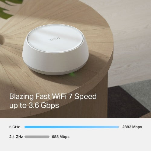 TP-Link DECO BE22 Dual-band (2.4 GHz / 5 GHz) Wi-Fi 7 (802.11be) White 2 Internal