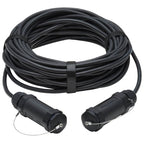 Tripp Lite P568FA-50M-W High-Speed Armored HDMI Fiber Active Optical Cable (AOC) with Hooded Connectors - 4K @ 60 Hz, HDR, IP68, M/M, Black, 50 m (164 ft.)