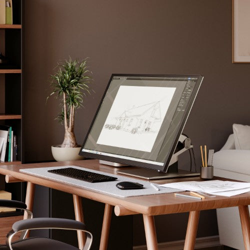 ALOGIC 32C4KPDWT computer monitor 81.3 cm (32") 3840 x 2160 pixels 4K Ultra HD LED Touchscreen Multi-user Black, Silver