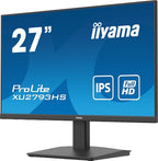 iiyama ProLite 27” Full HD IPS monitor with edge-to-edge design, perfect for multi-monitor setups