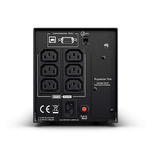CyberPower PR750ELCD uninterruptible power supply (UPS) Line-Interactive 0.75 kVA 675 W 6 AC outlet(s)