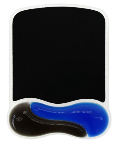 Kensington Duo Gel Mouse Pad Wrist Rest — Blue