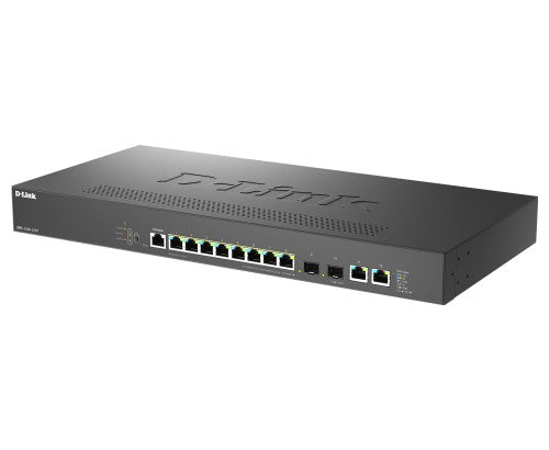 D-Link 12-Port Multi-Gigabit Smart Managed PoE+ Switch including 8 x 2.5G PoE+ Ports