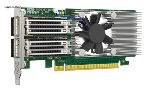 QNAP QXG-100G2SF-BCM network card Internal Fiber 100000 Mbit/s