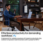 HP EliteBook 8 G1i Next Gen AI Wolf Pro Security Edition Copilot+ PC Intel Core Ultra 7 268V Laptop 35.6 cm (14") Touchscreen WUXGA 32 GB LPDDR5x-SDRAM 1 TB SSD Wi-Fi 7 (802.11be) Windows 11 Pro Silver