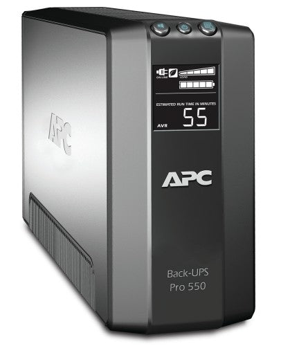 APC Back-UPS Pro uninterruptible power supply (UPS) Line-Interactive 0.55 kVA 330 W 6 AC outlet(s)