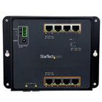 StarTech.com Industrial 8 Port Gigabit PoE+ Switch w/2 SFP MSA Slots - 30W - Layer/L2 Switch Hardened GbE Managed - Rugged High Power Gigabit Ethernet Network Switch IP-30/-40 C to 75 C