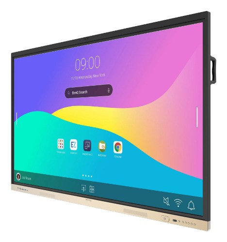 BenQ RE9804FV interactive whiteboard 2.49 m (98") 3840 x 2160 pixels Touchscreen Black