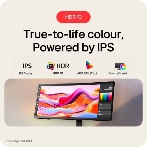 LG 34" IPS Ultrawide QHD Monitor computer monitor 86.4 cm (34") 3440 x 1440 pixels UltraWide Quad HD LCD Black