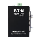 Tripp Lite NFI-U05 5-Port Unmanaged Industrial Ethernet Switch - 10/100 Mbps, Ruggedized, -40° to 75°C, DIN/Wall Mount