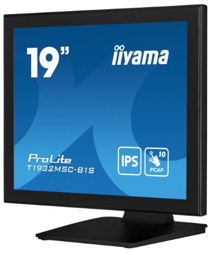 iiyama ProLite 19’’ 10pt touch monitor featuring IPS panel technology