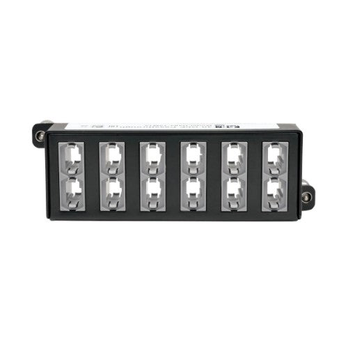 Tripp Lite N484-12M12 40Gb Pass-Through Cassette - (x12) 12-Fiber MTP/MPO ( Female )