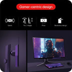 LG 27GS95QE-B computer monitor 67.3 cm (26.5") 2560 x 1440 pixels Quad HD OLED Black