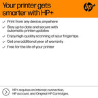 HP OfficeJet Pro 8135e Wireless All-in-One Color Printer, Instant Ink; Two-sided printing