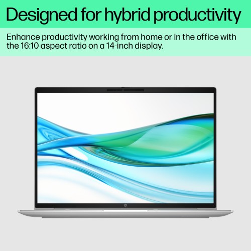 HP ProBook 460 G11 Intel Core Ultra 5 125U Laptop 40.6 cm (16") WUXGA 24 GB DDR5-SDRAM 256 GB SSD Wi-Fi 6E (802.11ax) Windows 11 Pro AI PC Silver