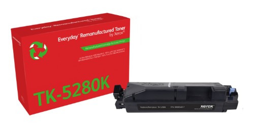 Xerox 006R04817 Toner-kit black remanufactured, 13K pages (replaces Kyocera TK-5280K) for Kyocera P 6235