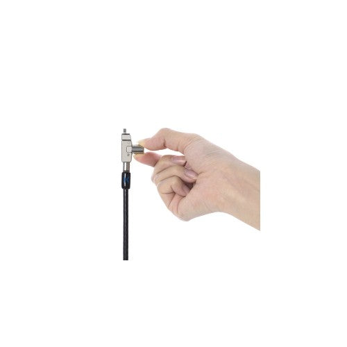 Kensington Slim N17 2.0 Keyed Dual Head Laptop Lock for Wedge-Shaped Slots - Master Keyed