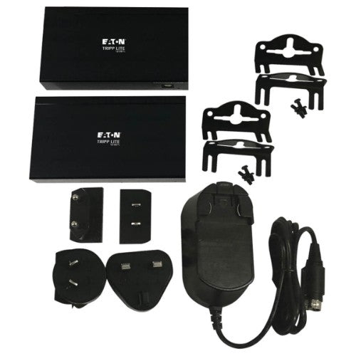 Tripp Lite B127A-111-BDTH DisplayPort to HDMI over Cat6 Extender Kit, Transmitter/Transceiver - 4K 60 Hz, HDR, 4:4:4, PoC, 230 ft. (70.1 m), TAA