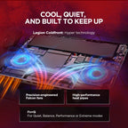 Lenovo Legion 5 15AGP11 Copilot+ PC AMD Ryzen™ AI 7 450 Laptop 38.9 cm (15.3") WQXGA 32 GB DDR5-SDRAM 1 TB SSD NVIDIA GeForce RTX 5060 Wi-Fi 7 (802.11be) Windows 11 Home English Black