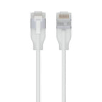 Ubiquiti UACC-Cable-Patch-EL-C6A-12M-W networking cable Translucent, White Cat6a