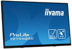 iiyama ProLite 27” Optical Bonded PCAP 10pt IPS Touchscreen monitor with edge-to-edge glass, active stylus support (MPP 2.0), anti-fingerprint coating and a flexible stand