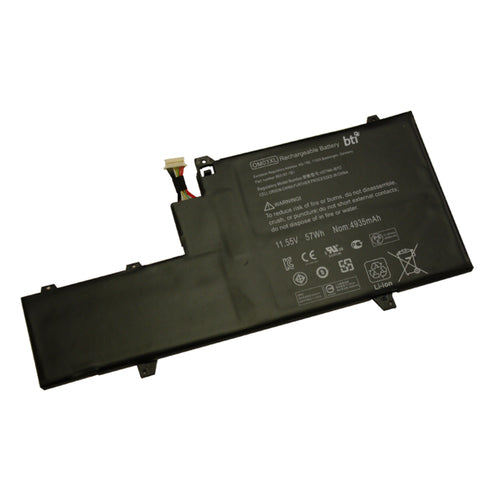 BTI Replacement Battery for HP Elitebook 1030 G2 Elitebook X360 1030 G2 replacing OEM part numbers 863280-855 OM03XL OM03057XL-PL //11.5V 4950mAh