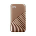Western Digital My Passport 1 TB USB Type-C 3.2 Gen 2 (3.1 Gen 2) Gold