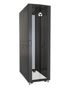 Vertiv VR3100SP rack cabinet 42U Freestanding rack Black, Transparent