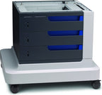 HP LaserJet 3x500-sheet Paper Feeder and Stand