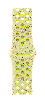 Apple MC1U4ZM/A smart wearable accessory Band Yellow Fluoroelastomer