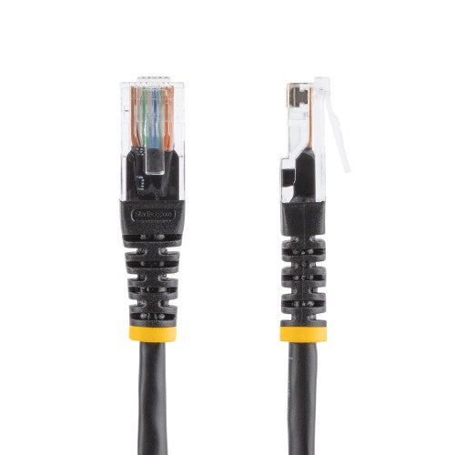 StarTech.com Cat5e Patch Cable with Molded RJ45 Connectors - 15 m - Black