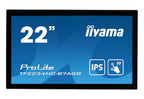 iiyama ProLite TF2234MC-B7AGB computer monitor 54.6 cm (21.5") 1920 x 1080 pixels Full HD LED Touchscreen Multi-user Black