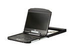 ATEN 1U Short Depth USB VGA Single Rail LCD