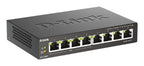 D-Link 8-Port Gigabit PoE Unmanaged Desktop Switch
