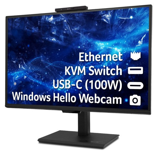 Acer B8 Vero B248YG 23.8" Full HD 16:9 ZeroFrame IPS 120Hz 4ms FreeSync USB-Hub Computer Monitor