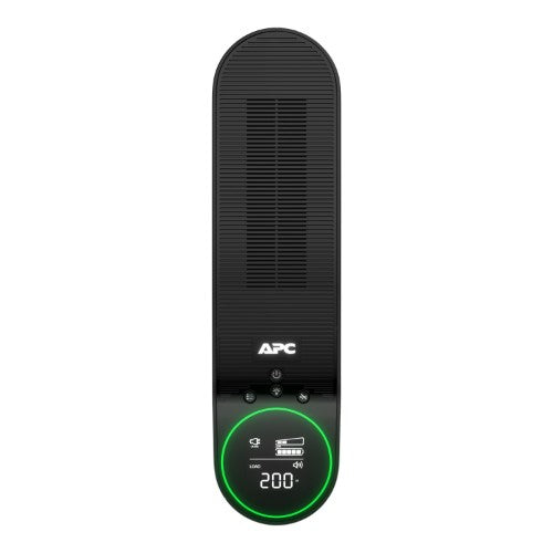 APC Back-UPS Pro, 2200VA/1320W, Tower, 230V, 2x UK and 2x IEC C13 outlets, RGB Lights, Pure Sine Wave, Midnight (Black)
