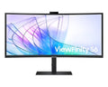 Samsung LS34C652VAU computer monitor 86.4 cm (34") 3440 x 1440 pixels UltraWide Quad HD LED Black