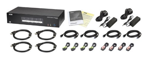 ATEN CS1924ATC KVM switch Black