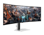 Samsung LS49CG934SU computer monitor 124.5 cm (49") 5120 x 1440 pixels Dual QHD OLED Silver