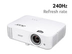Acer Home H6830BD DLP Projector (4K (3840 x 2160), 10,000:1, 4000 lumens, 16:9, 10000hrs)
