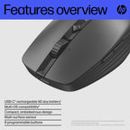 HP 715 Rechargeable Multi-Device Mouse