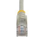 StarTech.com Cat5e Ethernet Patch Cable with Snagless RJ45 Connectors - 10 m, Gray