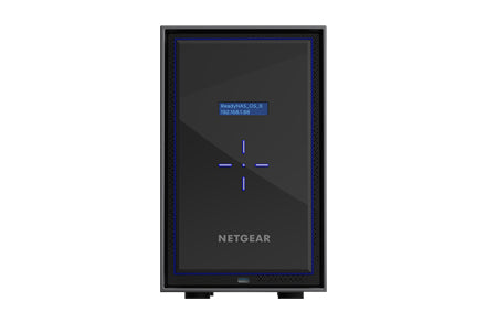NETGEAR RN428 NAS Desktop Intel Atom® 4 GB DDR4 32 TB ReadyNAS OS Black