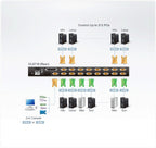 ATEN CL5716N KVM switch Rack mounting Black